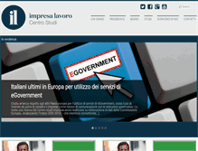 Tablet Screenshot of impresalavoro.org